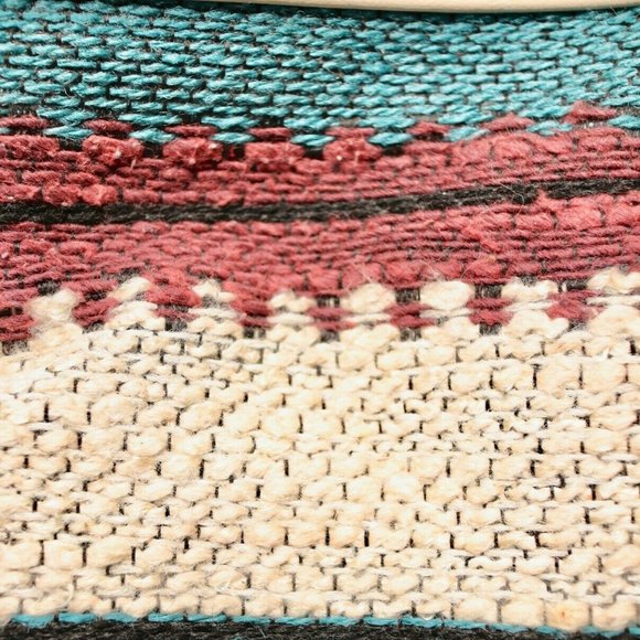 NWT VINTAGE MARLO WOVEN AZTEC/NATIVE PRINT PURSE - Picture 3 of 7